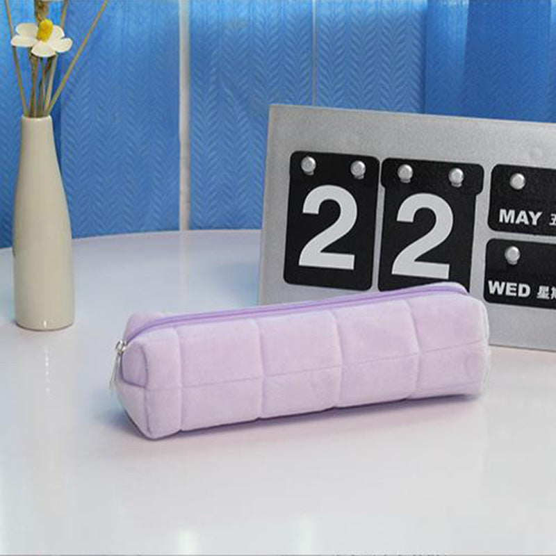 Wholesale Large Capacity Plush Pen Bags